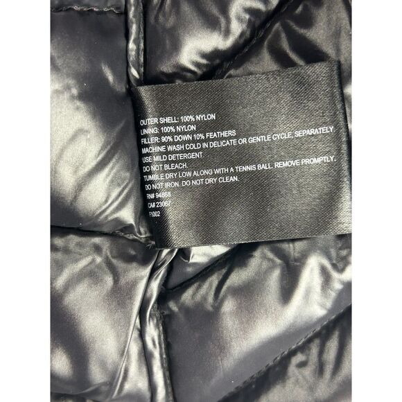 Bernardo Goose Down Puffer‎ Vest Women XL Purple Eggplant Lightweight Packable - Picture 7 of 9